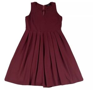 41 Hawthorn Burgundy Dress
